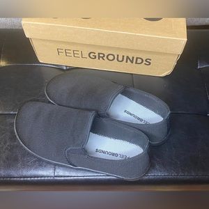 Feelgrounds All Black Droptop Knit (Barefoot Shoe)